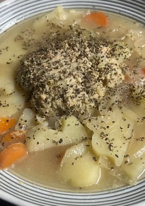 コンソメ煮込みハンバーグ-レシピのメイン写真