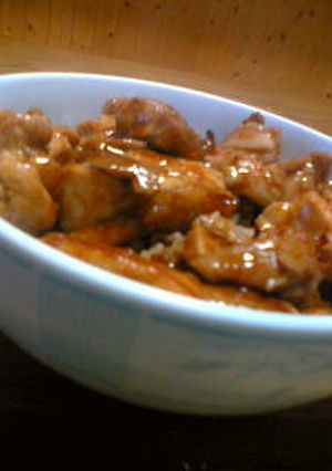 火鶏丼-レシピのメイン写真