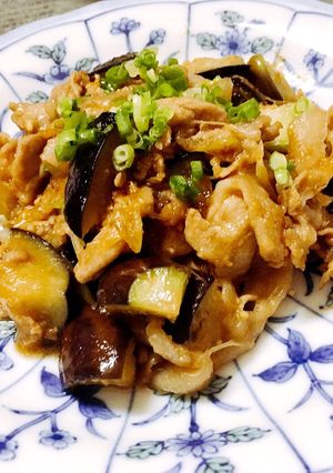 簡単 絶品中華✨なすと豚肉の味噌炒め-レシピのメイン写真