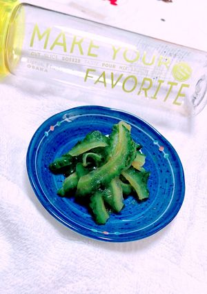 夏バテ防止☆簡単ゴーヤのおひたし♡-レシピのメイン写真