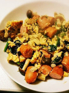 簡単バター醤油炒め-レシピのメイン写真