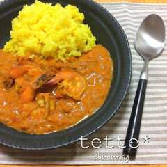 A picture of トマトとココナッツの海老カレー☆.