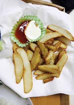 スイートチリとサワークリームのポテト-レシピのメイン写真