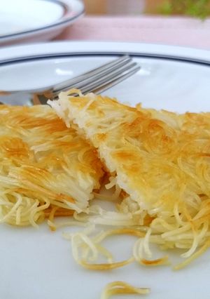素麺でおやつ～カリカリシュガバター素麺～-レシピのメイン写真