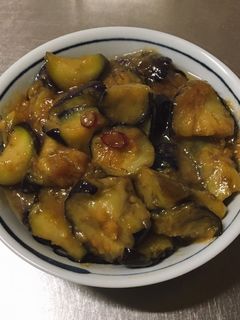 ご飯のおとも★ナスの消費★ナスの味噌炒め-レシピのメイン写真