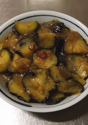 ご飯のおとも★ナスの消費★ナスの味噌炒め-レシピのメイン写真