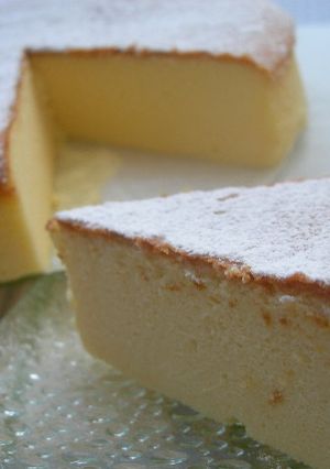 私のスフレチーズケーキ-レシピのメイン写真