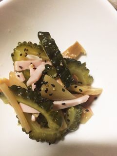ゴーヤとメンマの中華和え-レシピのメイン写真