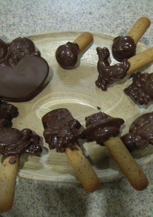 感動の型離れ!チョコレートテンパリング♪-レシピのメイン写真