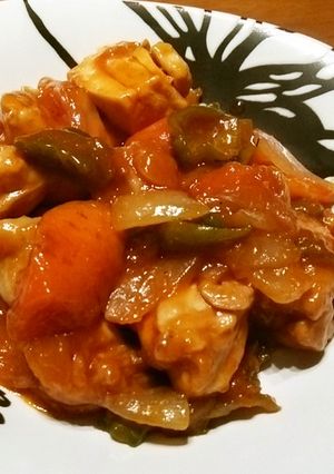 簡単ヘルシー、野菜たっぷりのさっぱり酢鶏-レシピのメイン写真