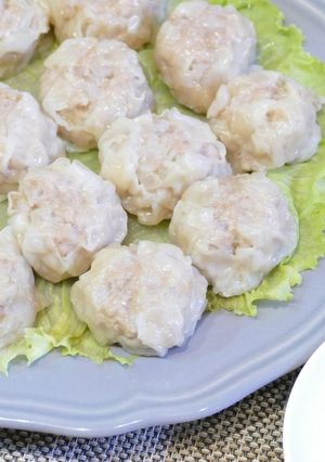 蒸したてアツアツ、手作り焼売。-レシピのメイン写真
