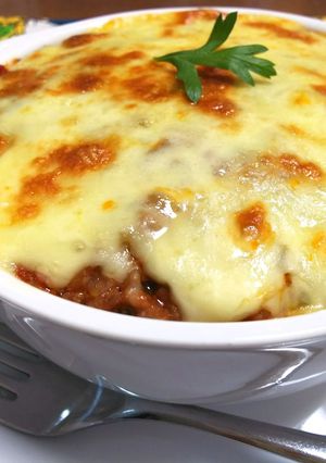 素麺救済!!もっちりラザニア風-レシピのメイン写真