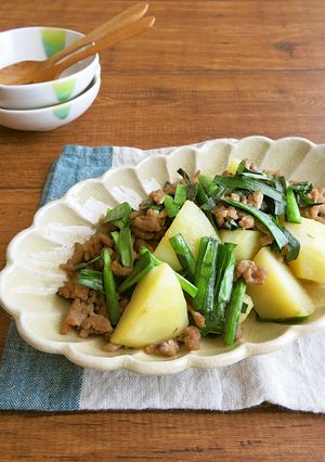 ご飯が進む和総菜◎にらとじゃがいもソテー-レシピのメイン写真
