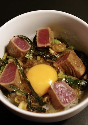 超簡単。まぐろの醤油漬け丼-レシピのメイン写真