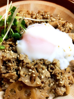渾身のそぼろ丼-レシピのメイン写真
