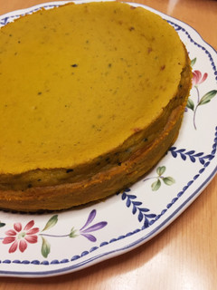 混ぜて焼くだけ!しっとりカボチャケーキ。-レシピのメイン写真