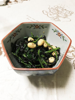 ほうれん草とひじきのサラダ-レシピのメイン写真