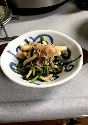 ほうれん草としめじのおひたし-レシピのメイン写真