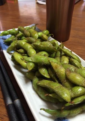 茹でずに出来る！枝豆のオイスター炒め-レシピのメイン写真