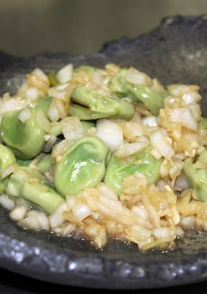 そら豆と玉ねぎのマリネ【JA福岡市】-レシピのメイン写真