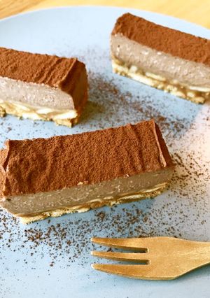 ヘルシー!あま酒で作るココアチーズケーキ-レシピのメイン写真