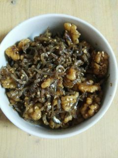 ちりめんとくるみの佃煮-レシピのメイン写真