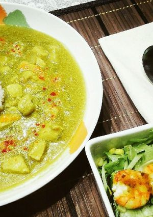 簡単ヘルシー！タイ風カレー-レシピのメイン写真