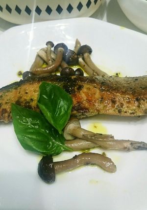 鮭のバジル焼き♪-レシピのメイン写真