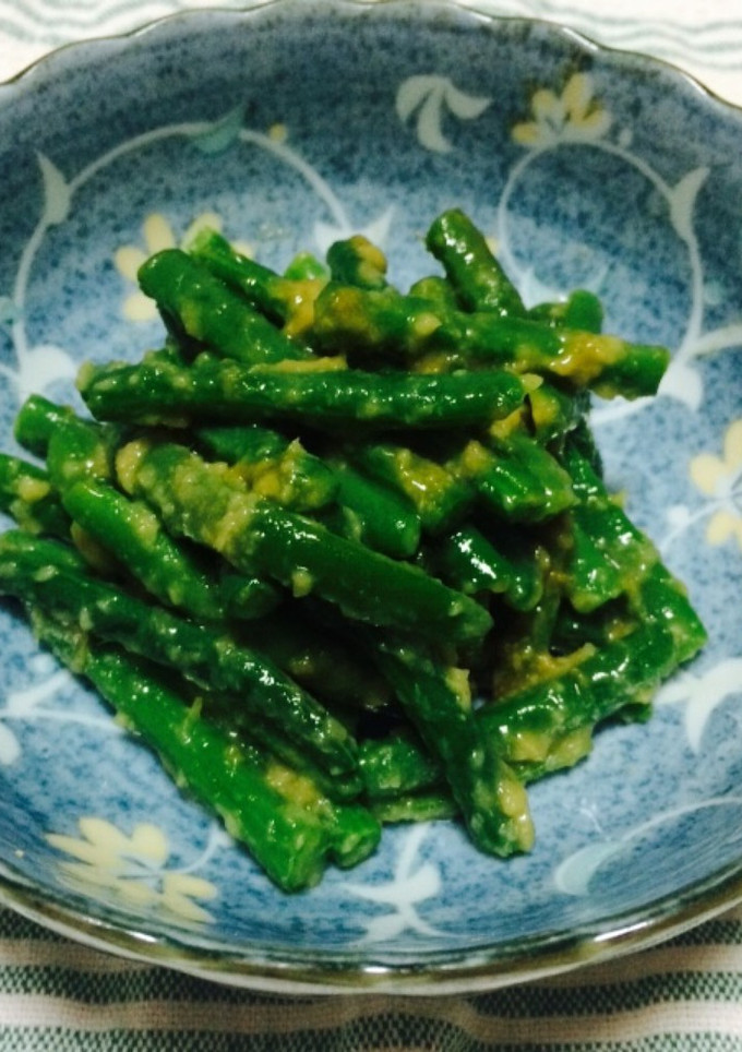 いんげんの生姜醤油和え-レシピのメイン写真