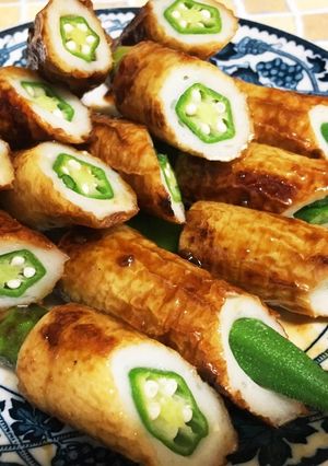 ちくわオクラ詰め-レシピのメイン写真