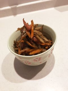 ウインナーとごぼうのきんぴら-レシピのメイン写真