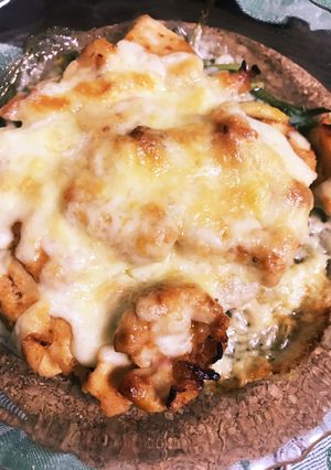 鶏むね肉のチゲ風チーズ焼き-レシピのメイン写真