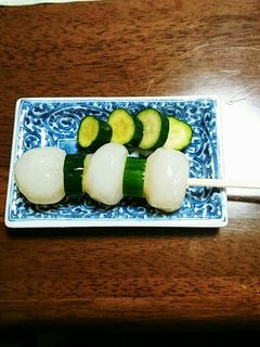 こんにゃくときゅうりの浅漬け-レシピのメイン写真