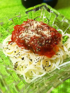 ✨アレンジお素麺✨ミートソースで簡単一品-レシピのメイン写真