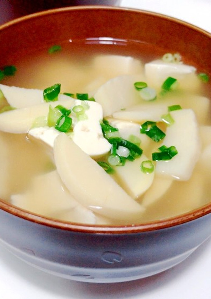 豆腐と筍のすまし汁:-)-レシピのメイン写真