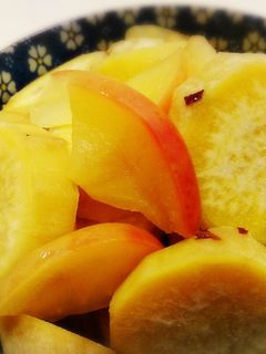 【常備菜】さつま芋と林檎のサッパリお酢煮-レシピのメイン写真