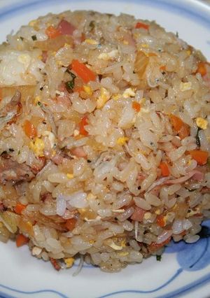 大葉にんにく醤油で☆炒飯-レシピのメイン写真