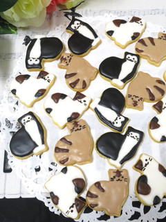 【着色料なし】猫のアイシングクッキー♪-レシピのメイン写真