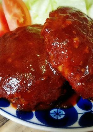 煮込みハンバーグ-レシピのメイン写真
