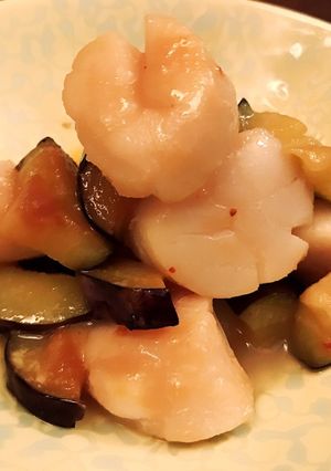 溶ろける〜〜！帆立と茄子のバター醤油☆-レシピのメイン写真