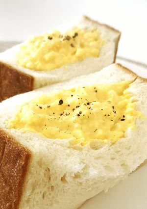 食パン専門店の*ポケットたまごサンド-レシピのメイン写真