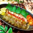 豚ロースの大根おろしゼリーソースかけ