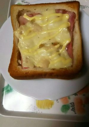 簡単！朝食チーズトースト❗-レシピのメイン写真
