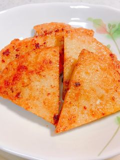 揚げかまぼこの*しょうゆマヨ焼き-レシピのメイン写真