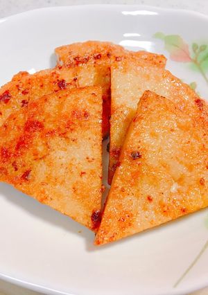 揚げかまぼこの＊しょうゆマヨ焼き-レシピのメイン写真