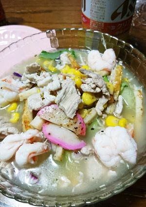 冷たいちゃんぽん-レシピのメイン写真