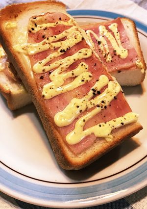 簡単！ベーコンマヨトースト-レシピのメイン写真