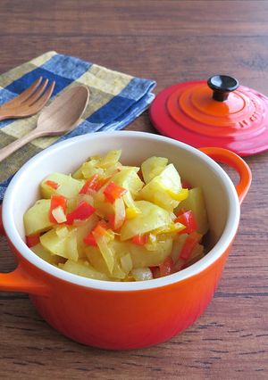 レンジで簡単☆野菜たっぷりカレーポテト-レシピのメイン写真