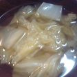 簡単!!白菜のとろみスープ