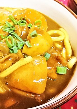 リメイク★時短★カレー⇒【カレーうどん】-レシピのメイン写真